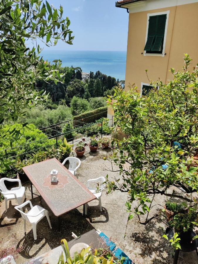 Ferienwohnung Tra Sole & Mare Zoagli Exterior foto